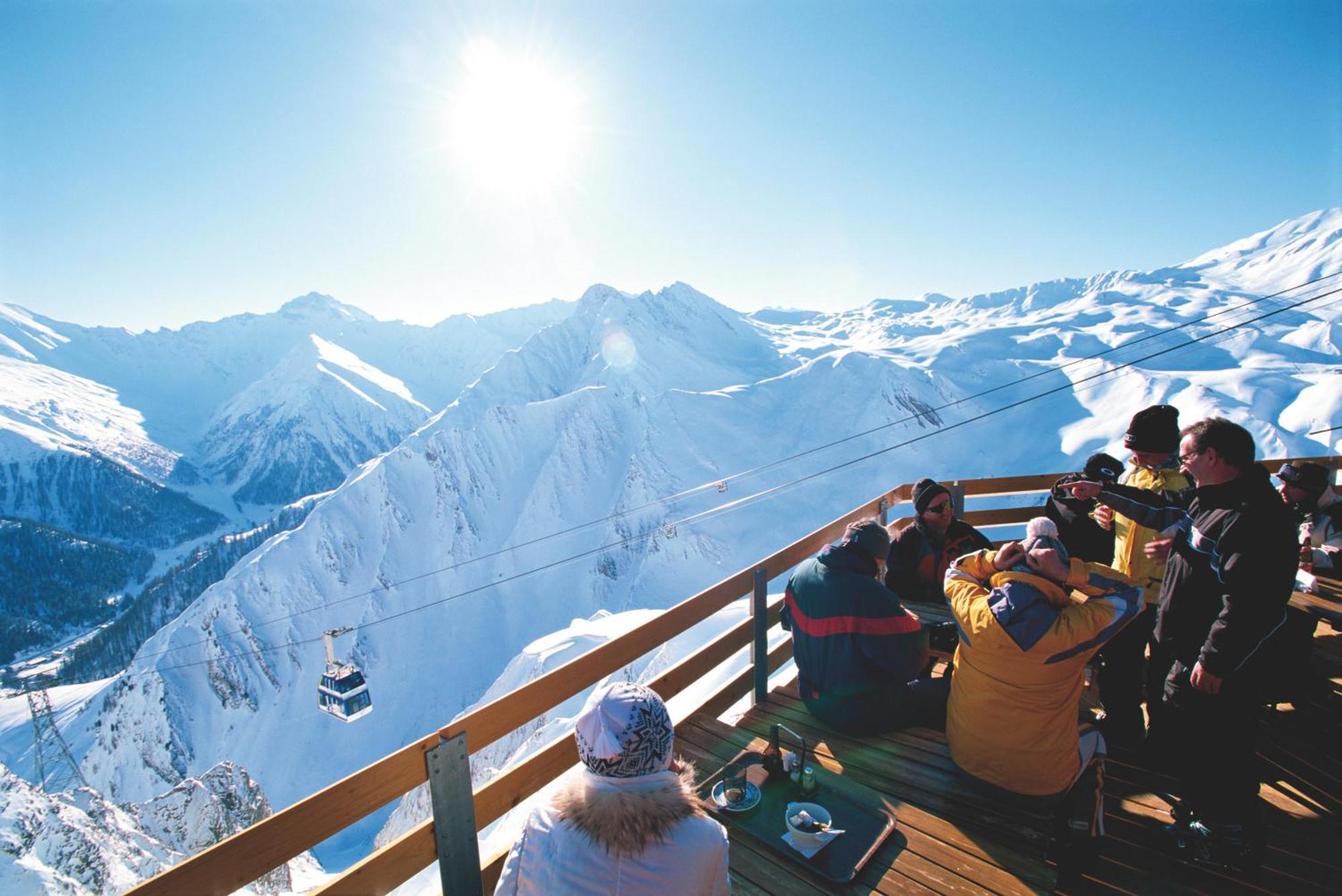 Hotel Garni Muttler Alpinresort & Spa Samnaun Buitenkant foto