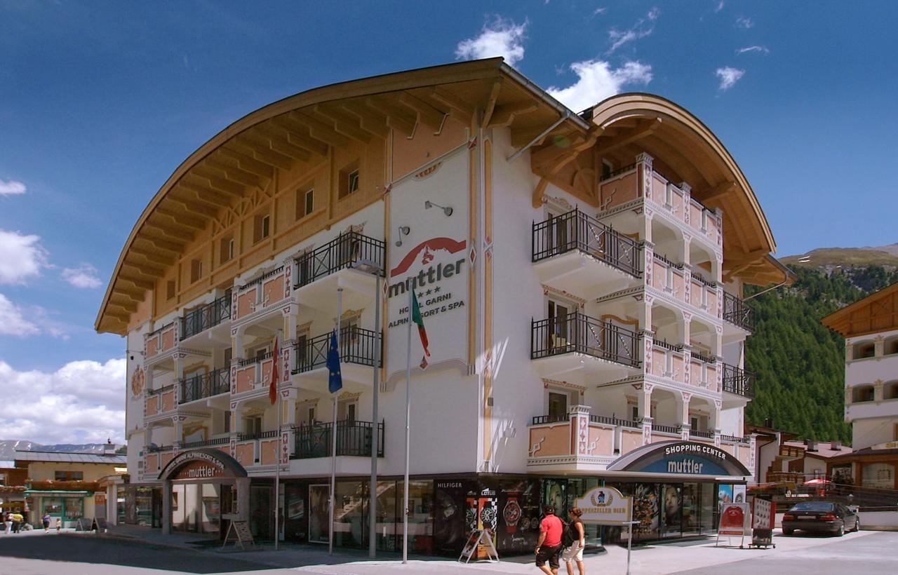 Hotel Garni Muttler Alpinresort & Spa Samnaun Buitenkant foto